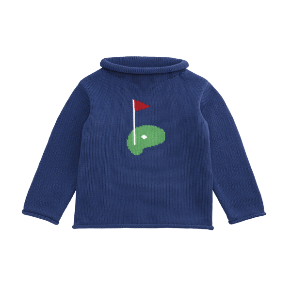 Golf Rollneck Toddler Sweater