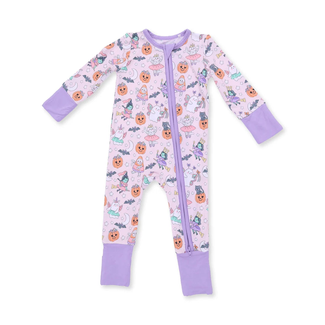 Halloween Monster Dress Up Pink Convertible Romper