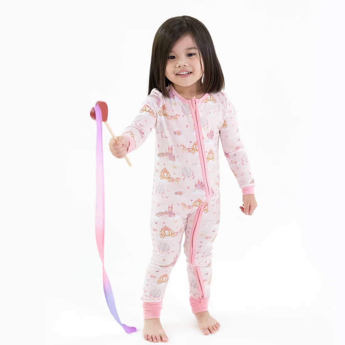 Princess Unicorns and Castle Convertible Romper