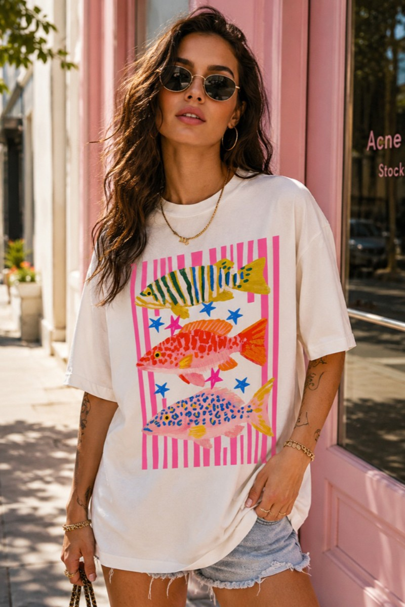 Fish Around Tee