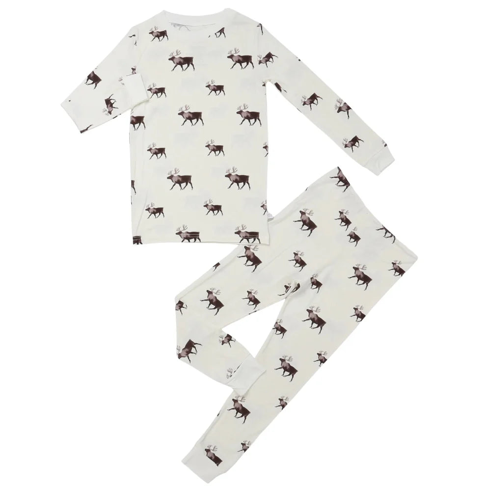 boys reindeer zipper romper