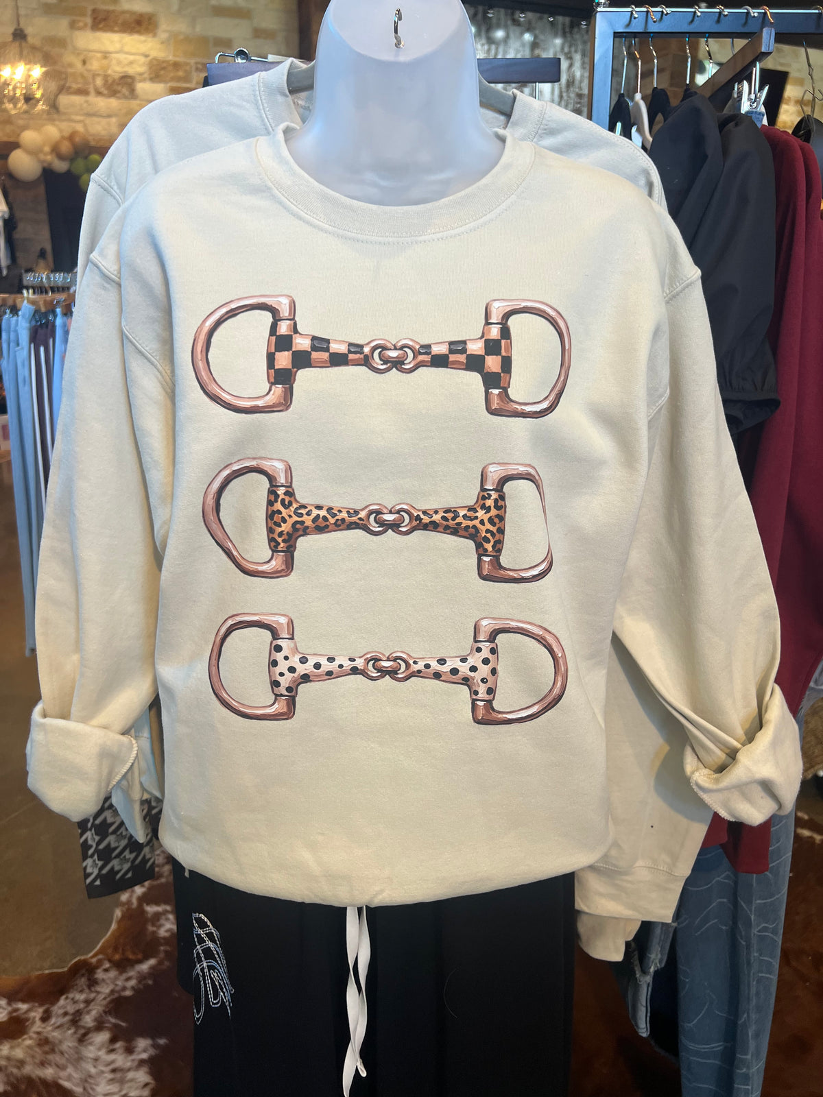 Horse Bit Crewneck
