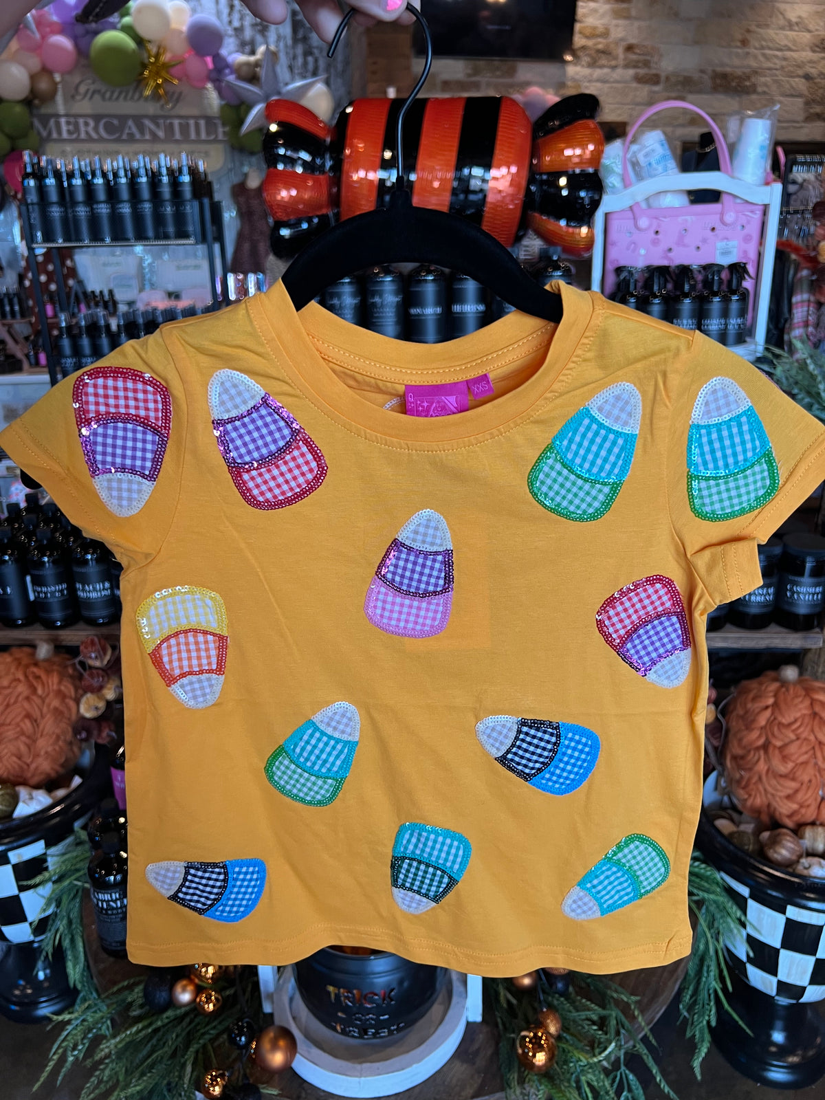 Kids Queen Candy Corn Tee