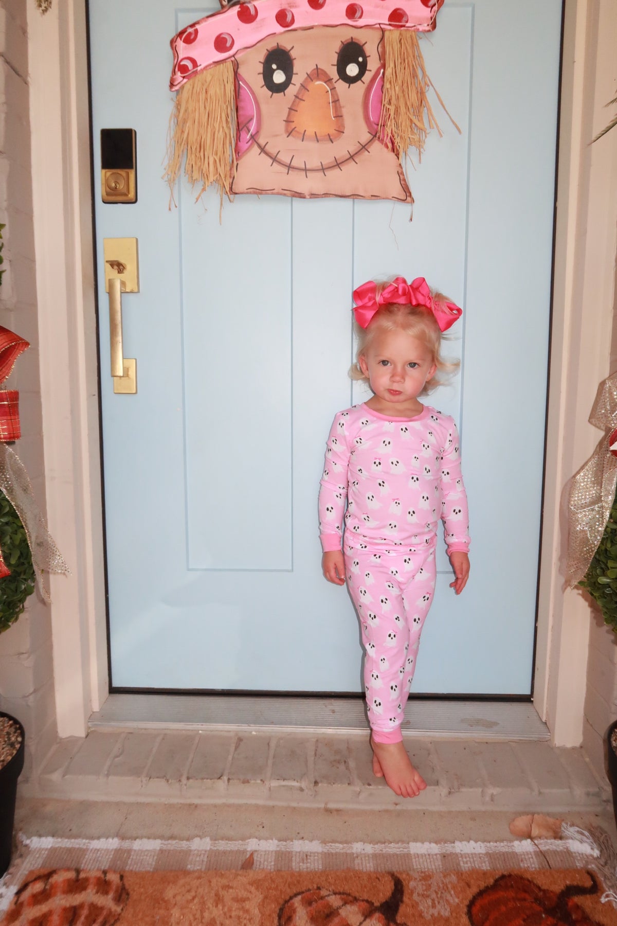 Toddler Pink Ghost Glow Pajama Set