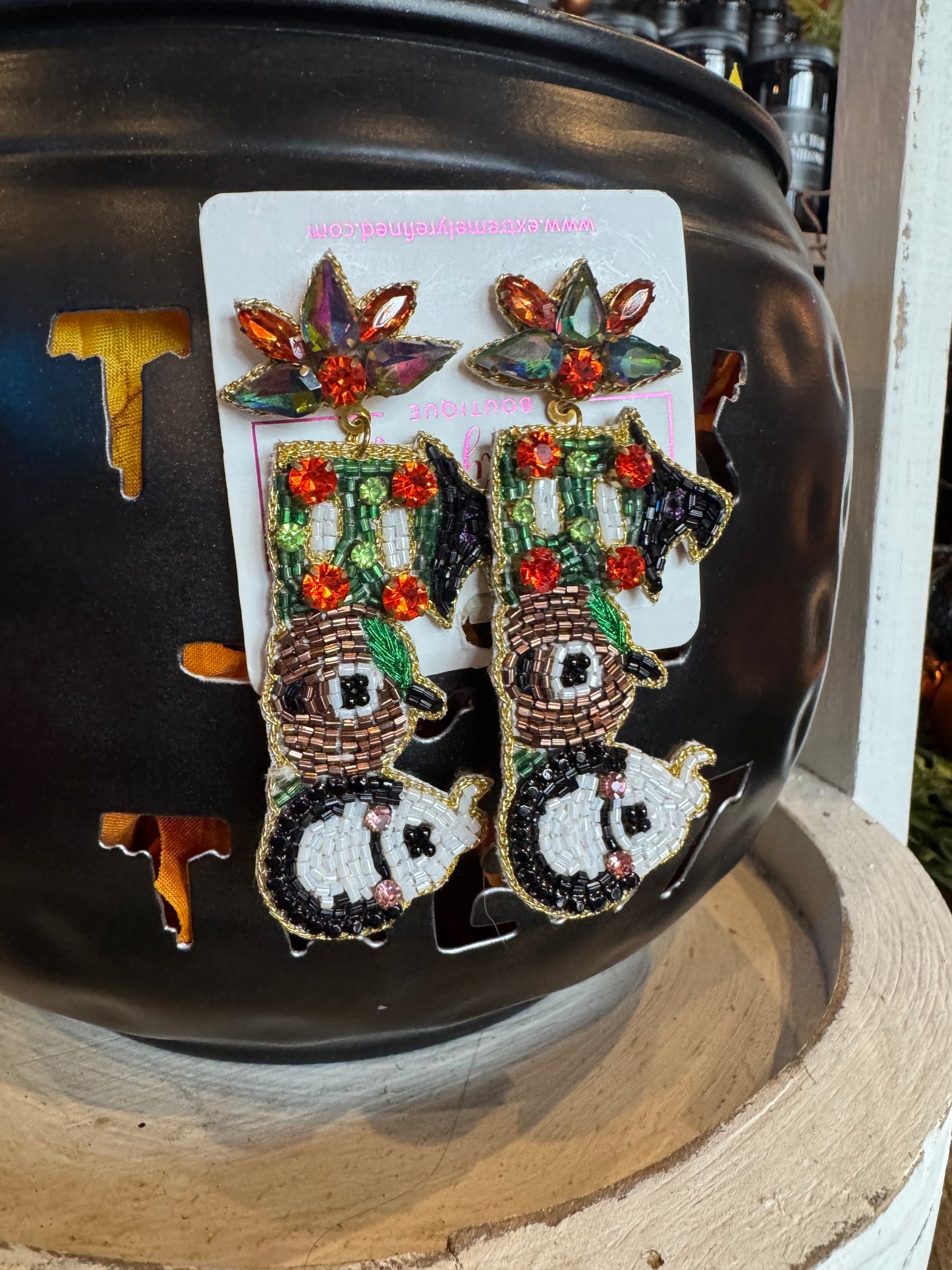 Sparkle Boo Earrings