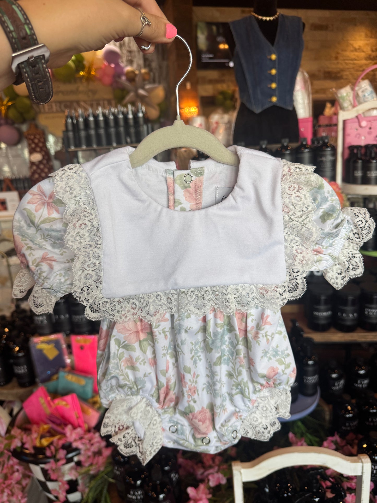 The Mary Kate Petal Bubble Romper