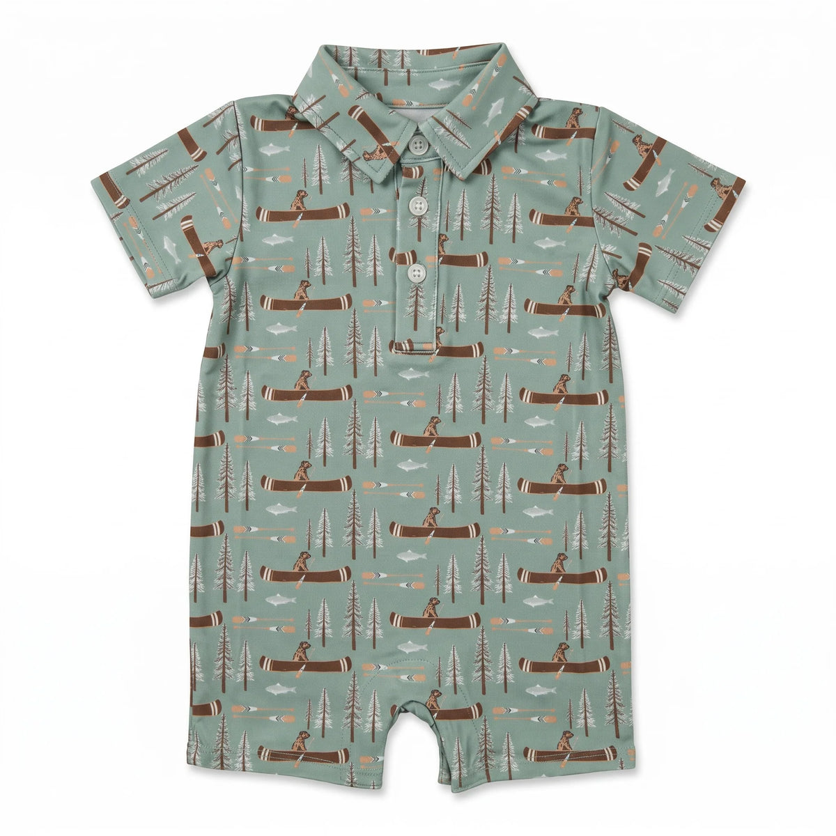 Knox Romper - Canoe