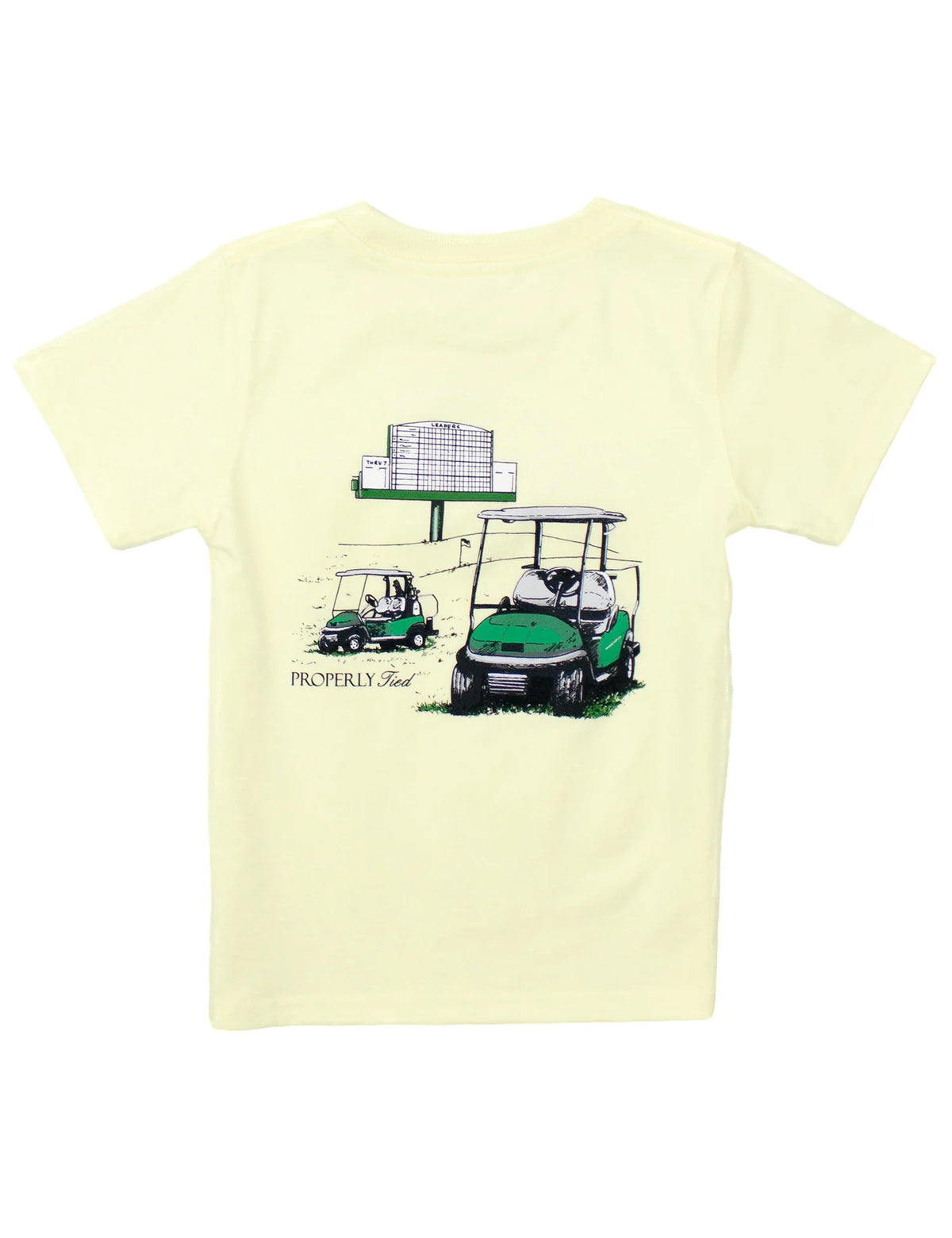 Boys Leaderboard SS Light Yellow