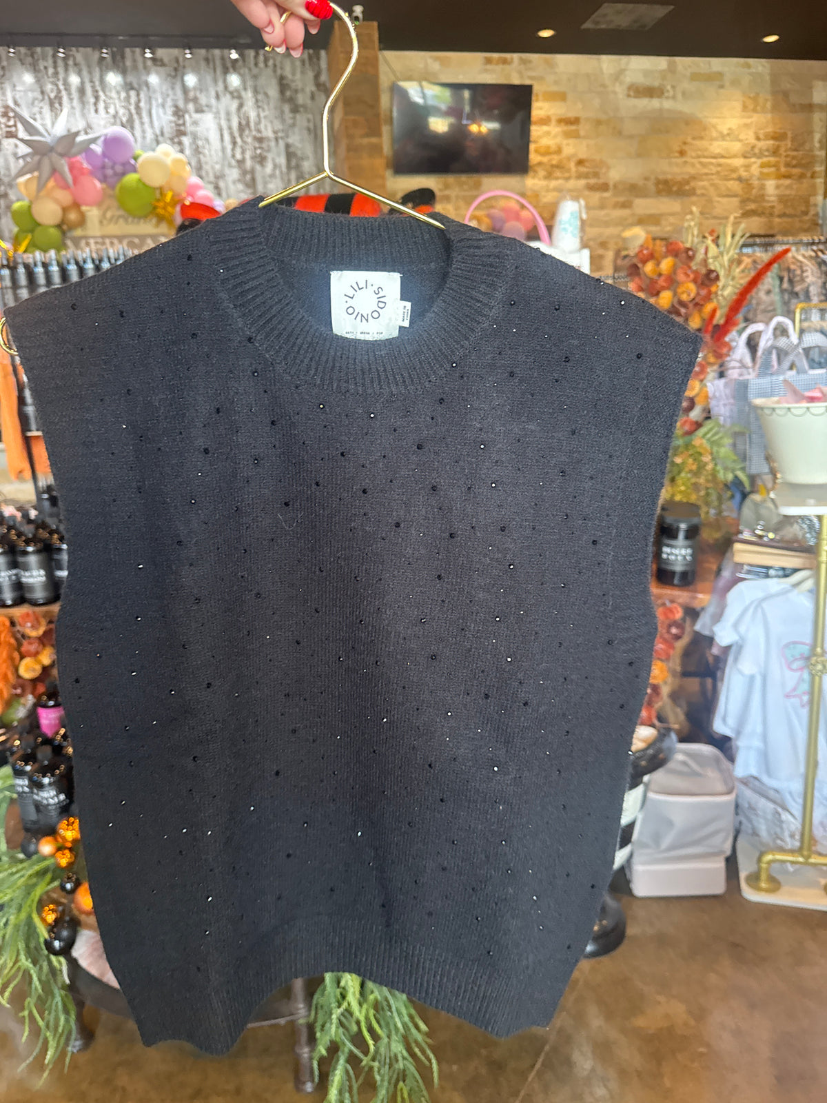 Lacie knitted Rhinestone Sweater