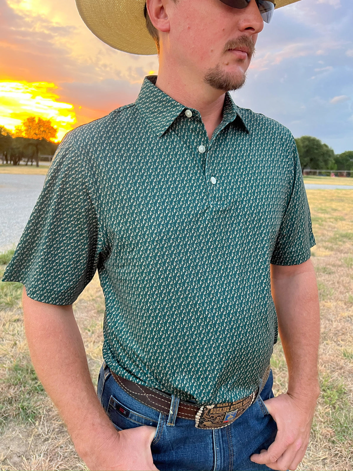 Mens Pheasant Performance Polo