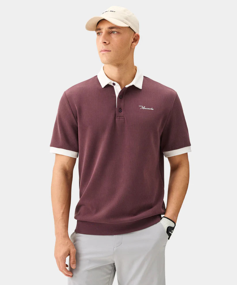 Mauve AR Tech Polo