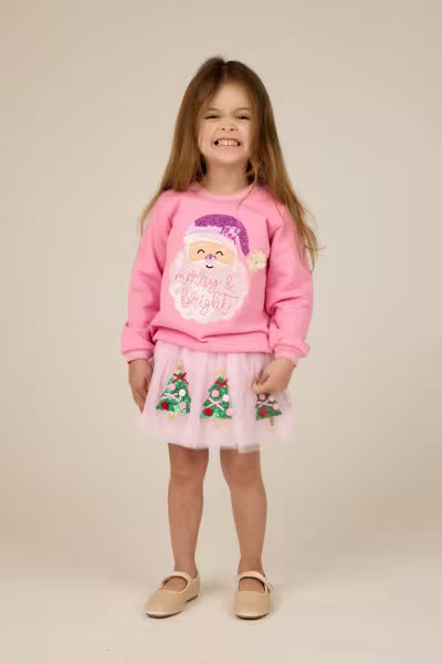 Sparkle Santa Sweatshirt