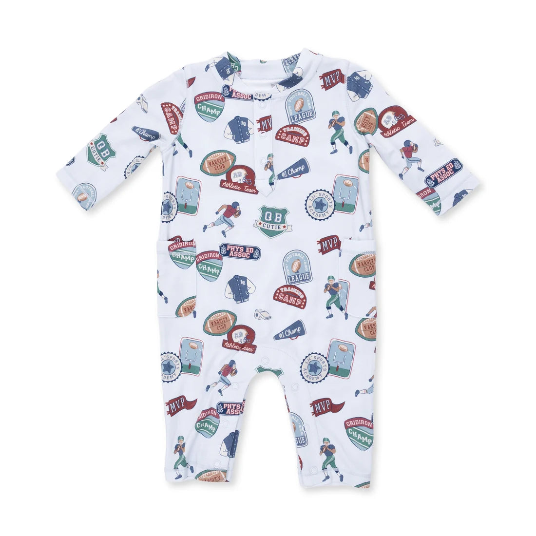 Football Patches  Uni Romper