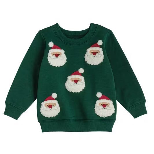 Green Santa Sweatshirt