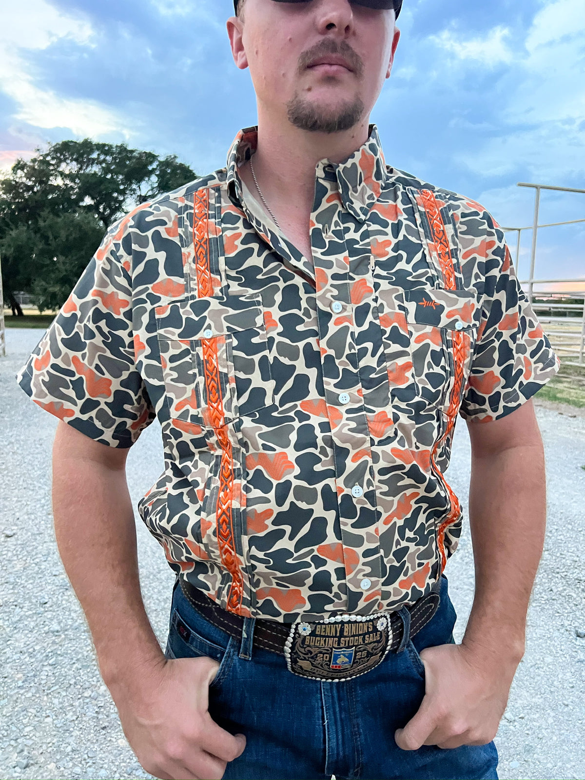 Guayabera Libre - Whataburger Camo
