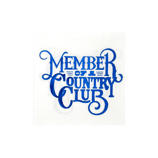 Member of the Country Club Napkins - 20pk