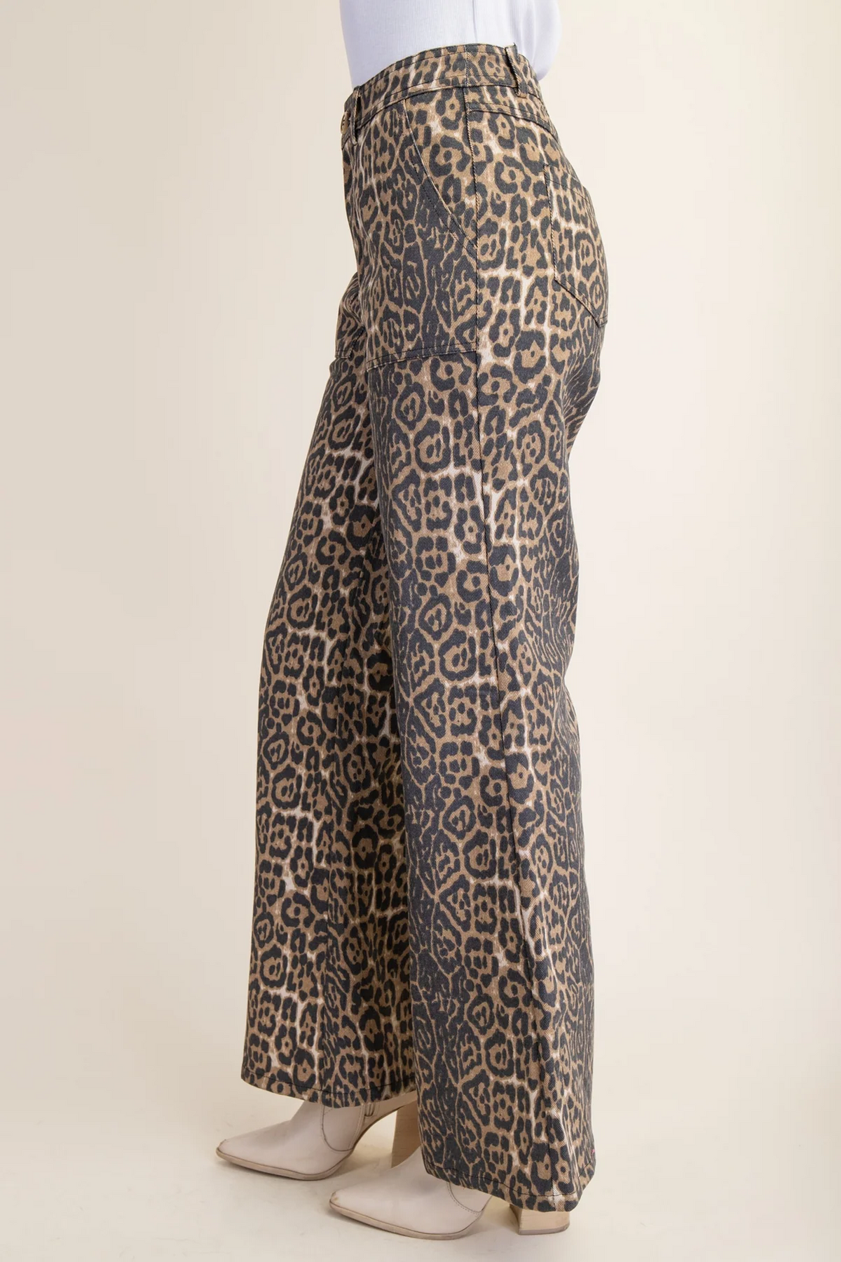 Leona Leopard Jeans