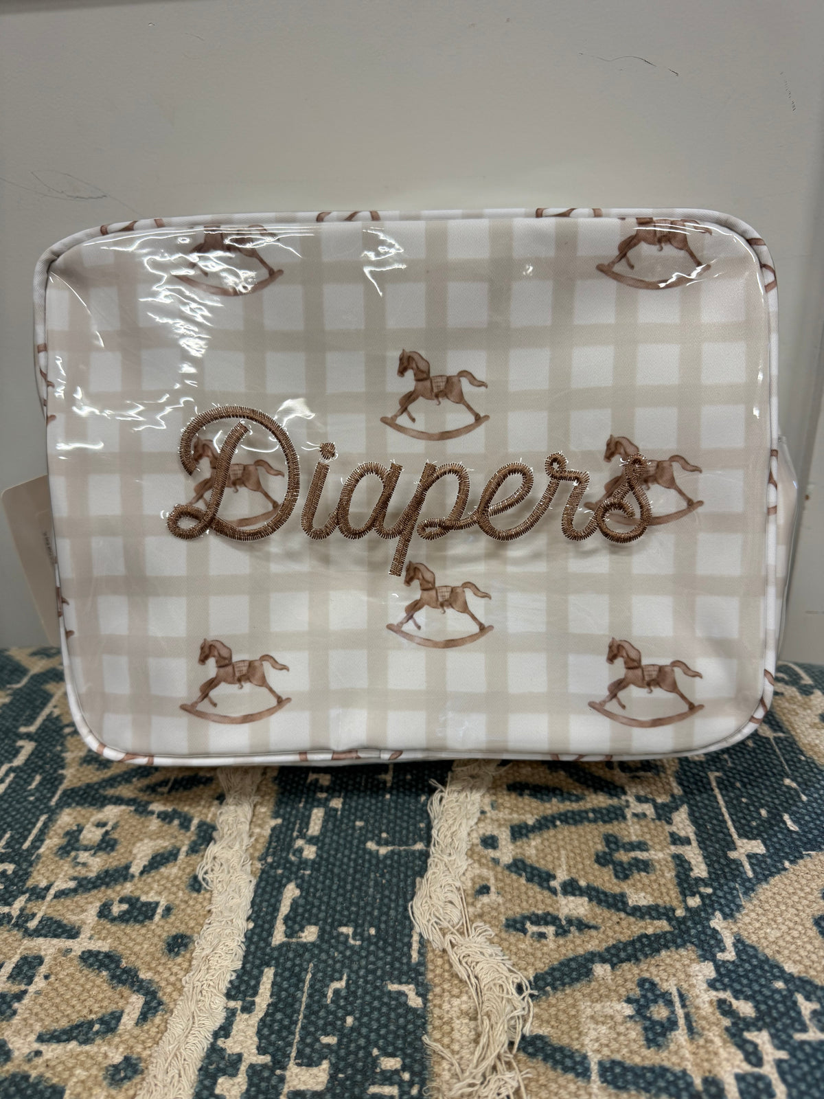 Kenz Kustomz- Diapers Clear Coat Bag XL