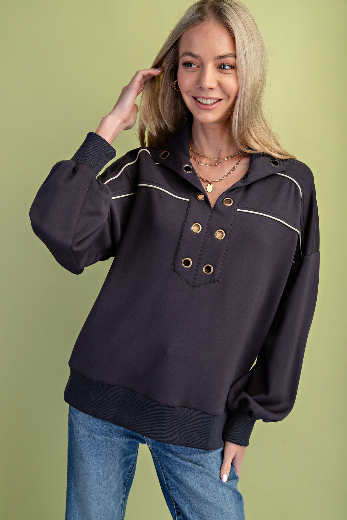 Jessica Grommet Scuba Top