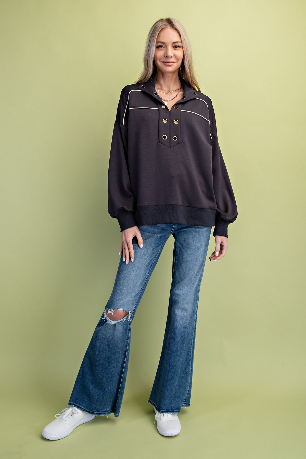 Jessica Grommet Scuba Top