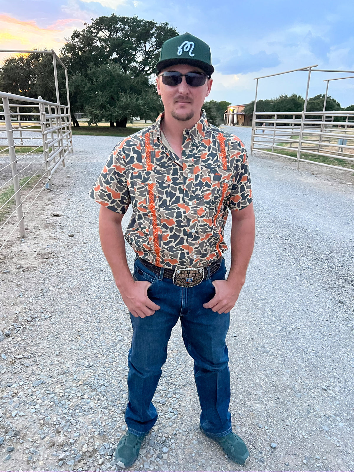 Guayabera Libre - Whataburger Camo