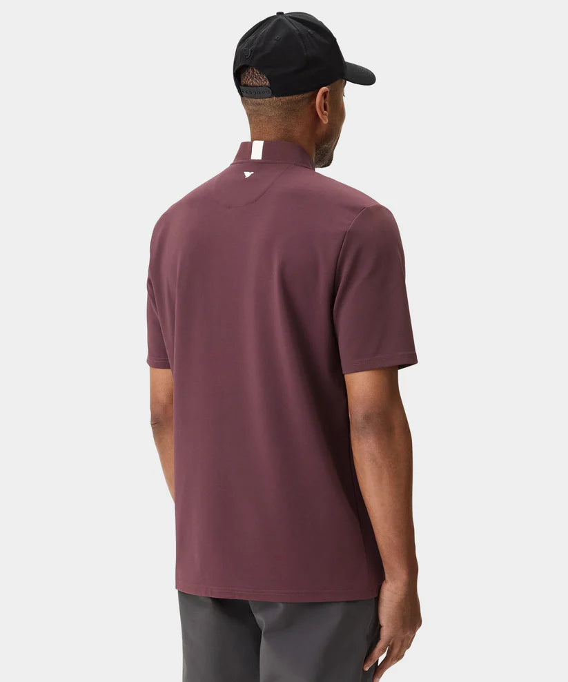 Heath Mauve Bomber Shirt
