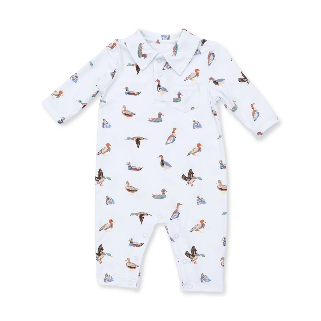American Ducks  Polo Romper