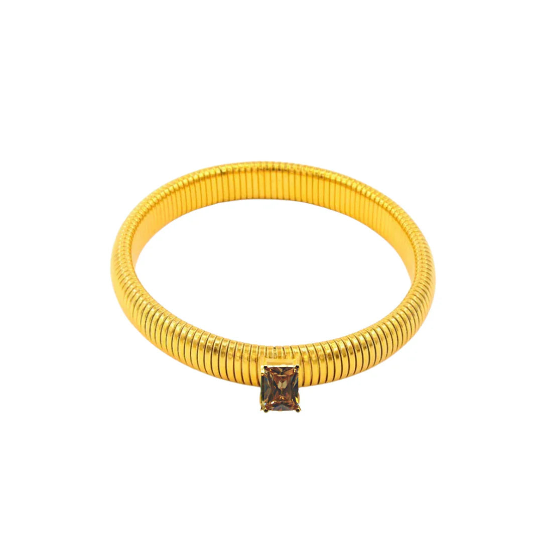 Diamond Cobra Bracelet