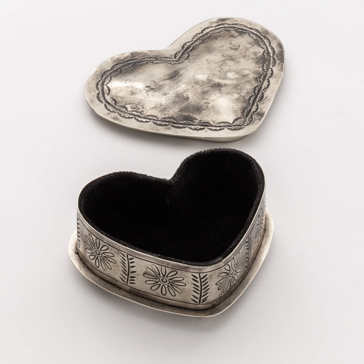 Corazón Silver Keepsake Box