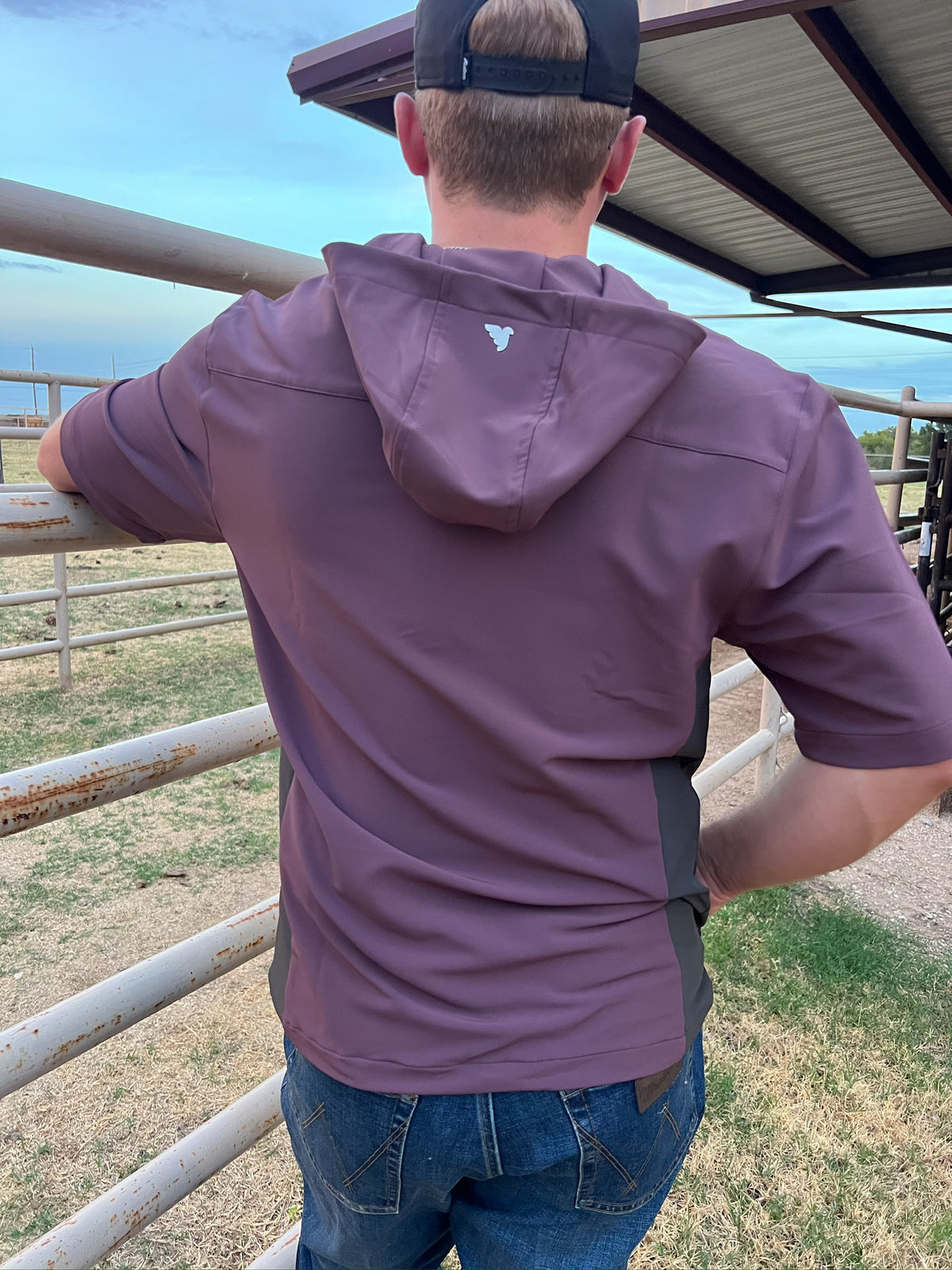 Storm Mauve Wind Shirt