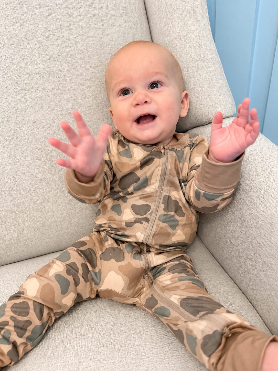 Baby Zip Up - Pintail Camo