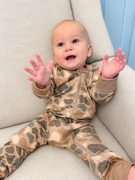 Baby Zip Up - Pintail Camo