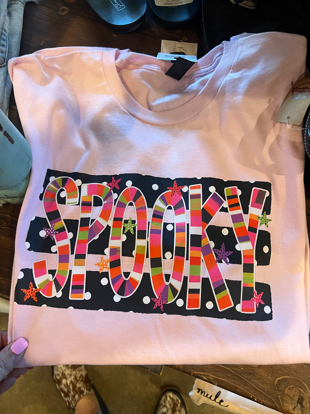 Pink Spooky Tee