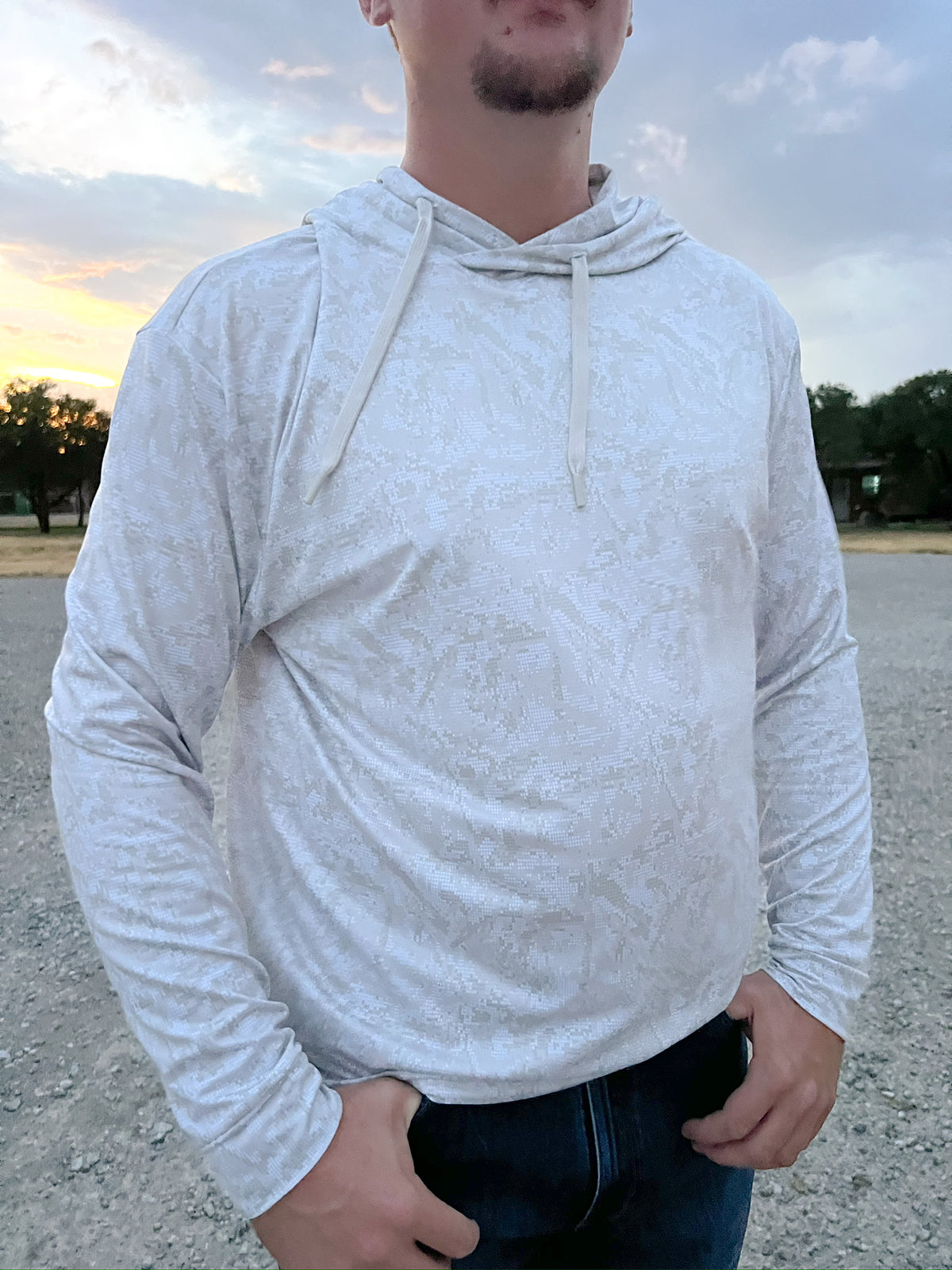 Performance Hoodie - Digi Camo - Ivory
