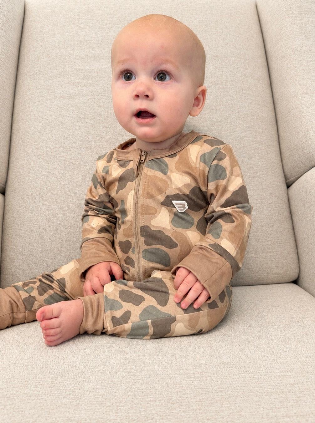 Baby Zip Up - Pintail Camo