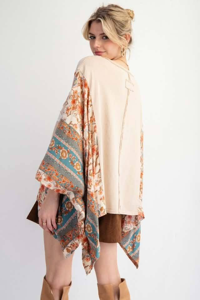Soho Poncho Top