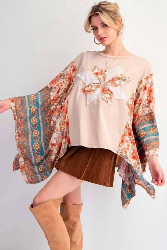 Soho Poncho Top