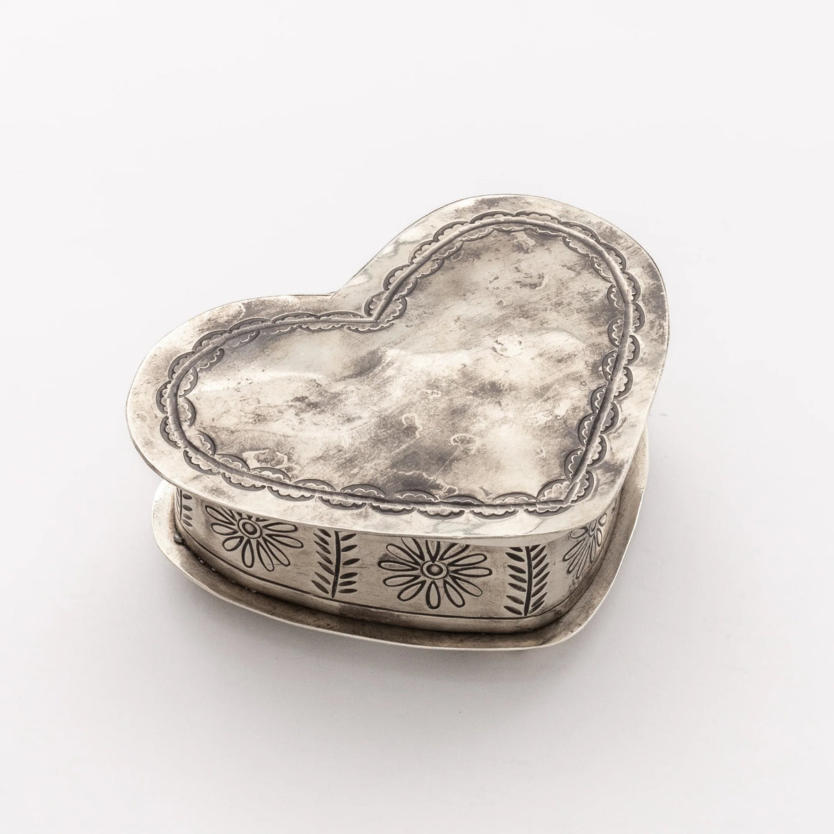 Corazón Silver Keepsake Box