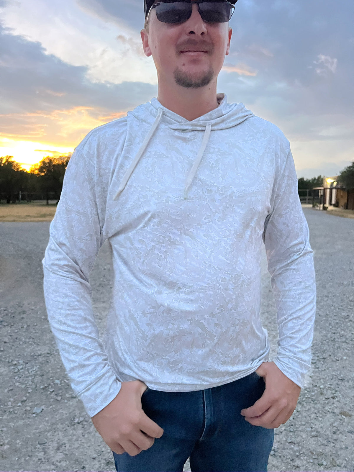 Performance Hoodie - Digi Camo - Ivory