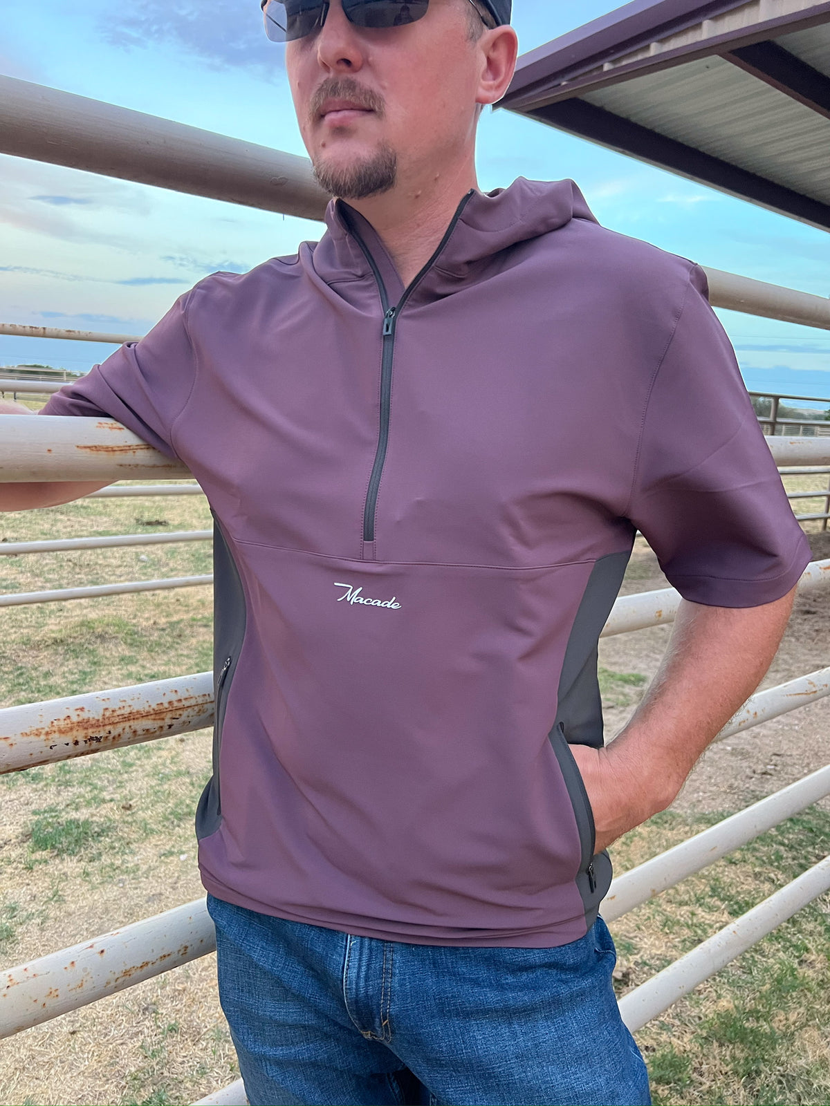Storm Mauve Wind Shirt