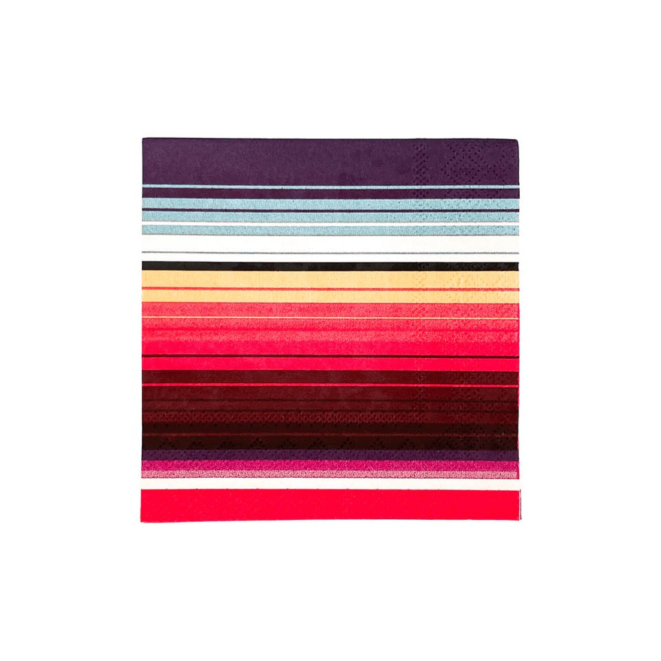 Red Serape Napkins - 20pk