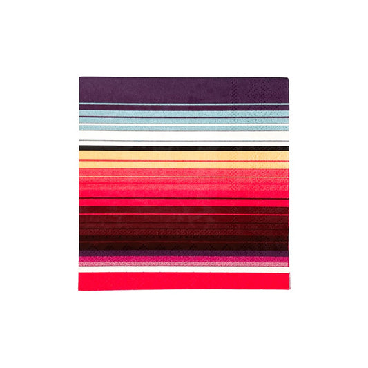 Red Serape Napkins - 20pk