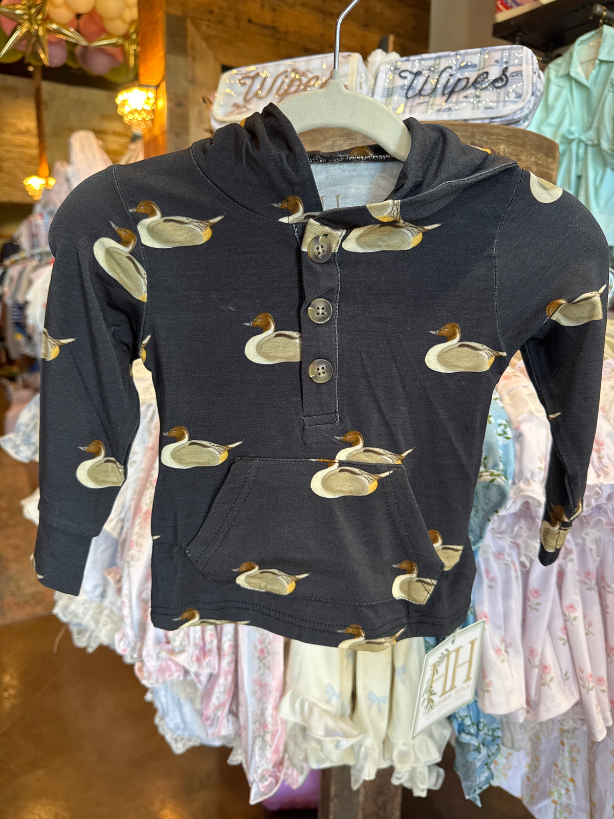 Boys pintail duck hooded set