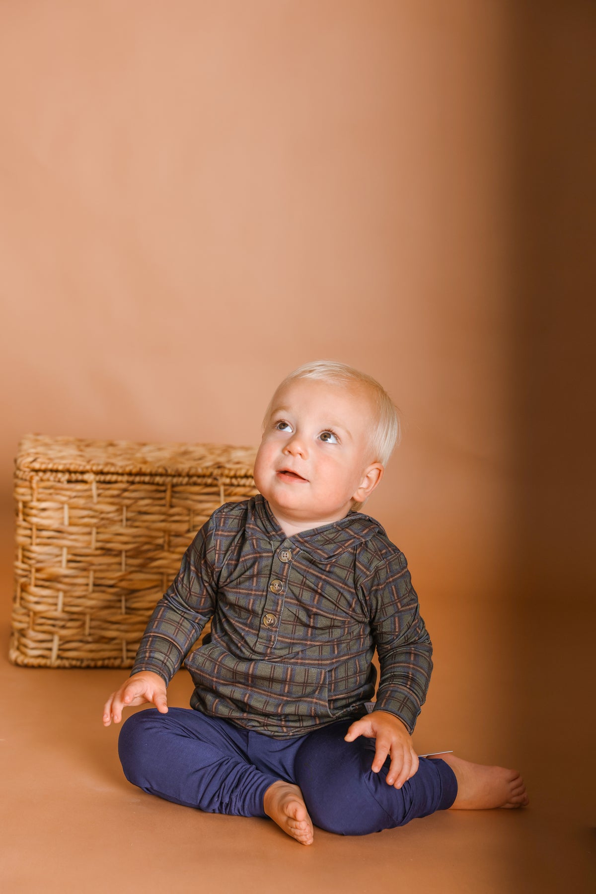Boys Cabin Cozy Hooded Set