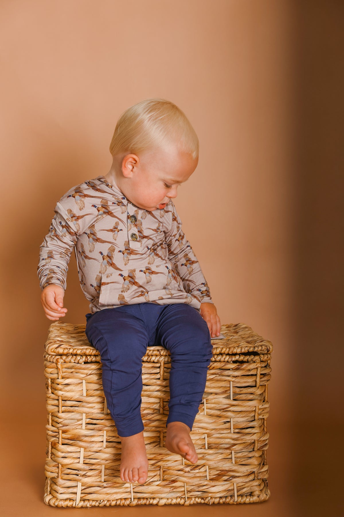 Boys Pheasant Hooded Set