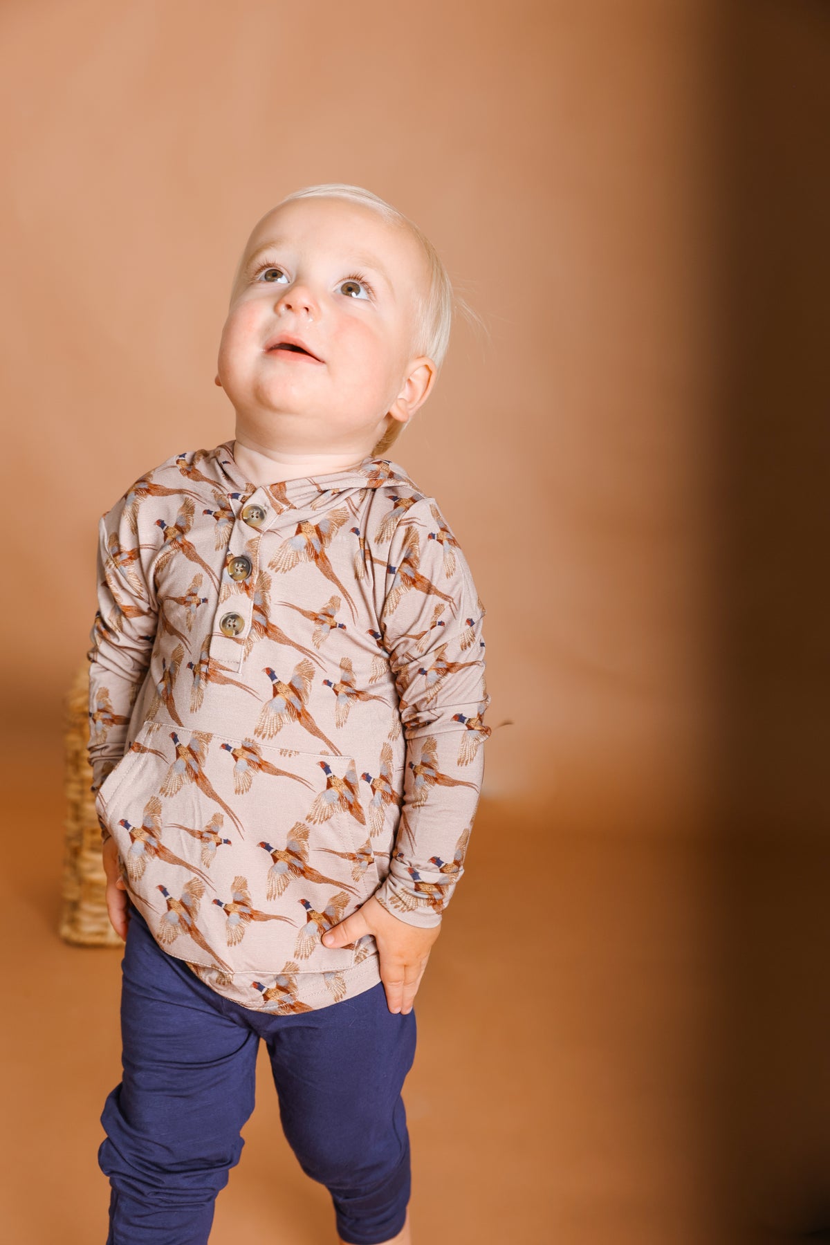 Boys Pheasant Hooded Set