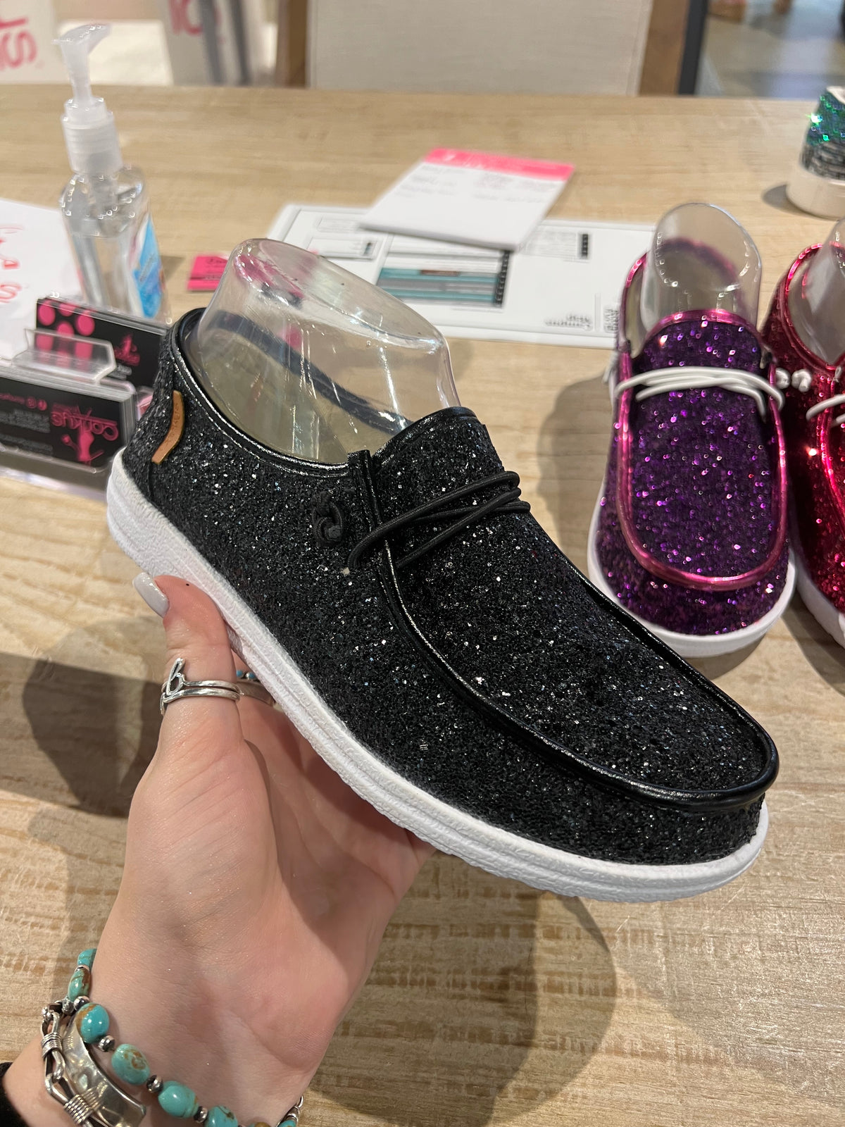 Blake Glitter Kayak Shoes