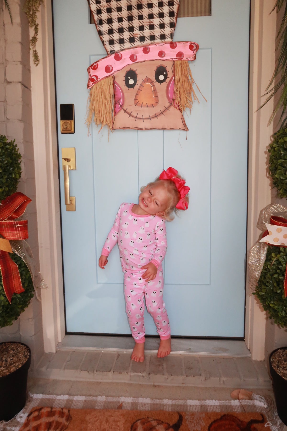 Toddler Pink Ghost Glow Pajama Set