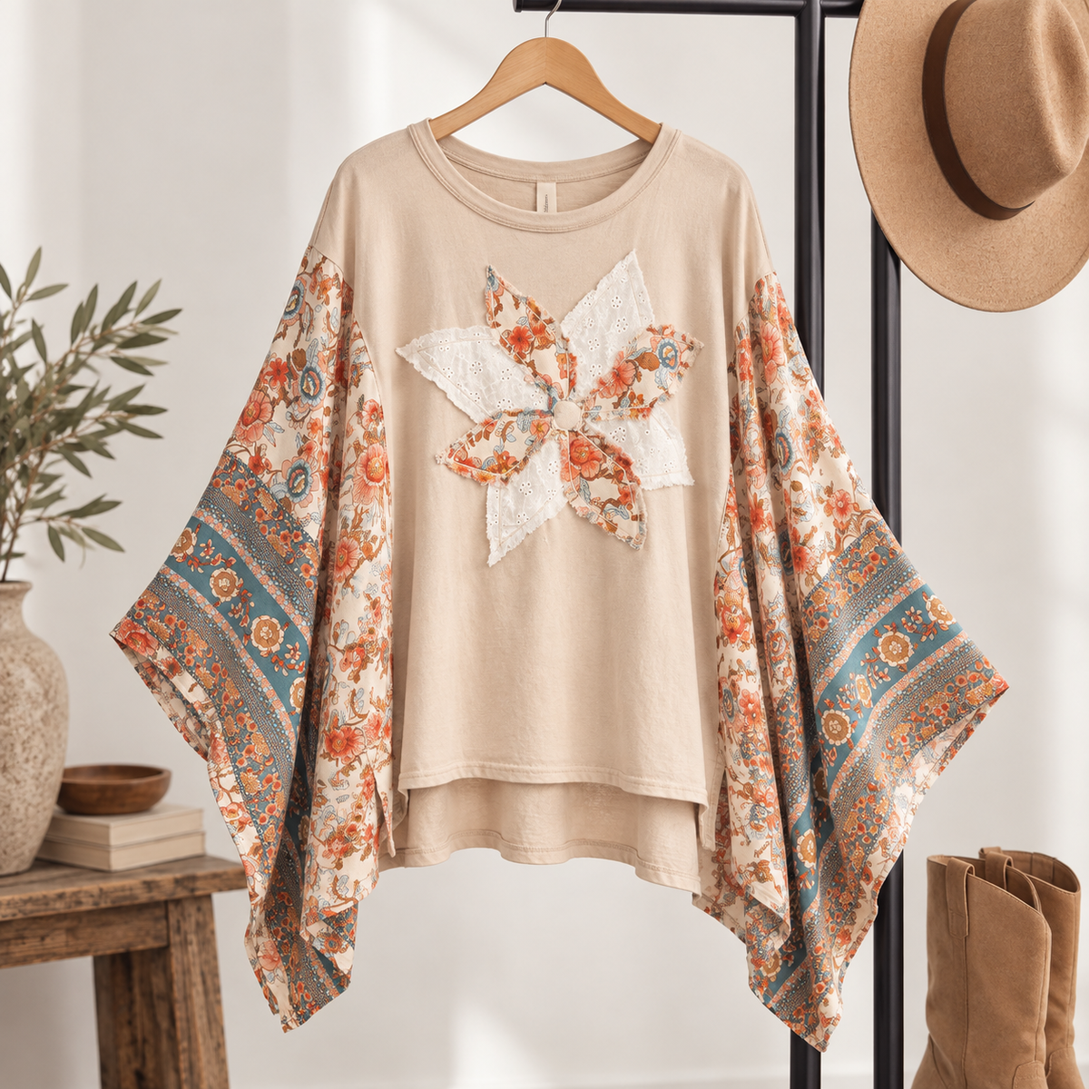 Soho Poncho Top
