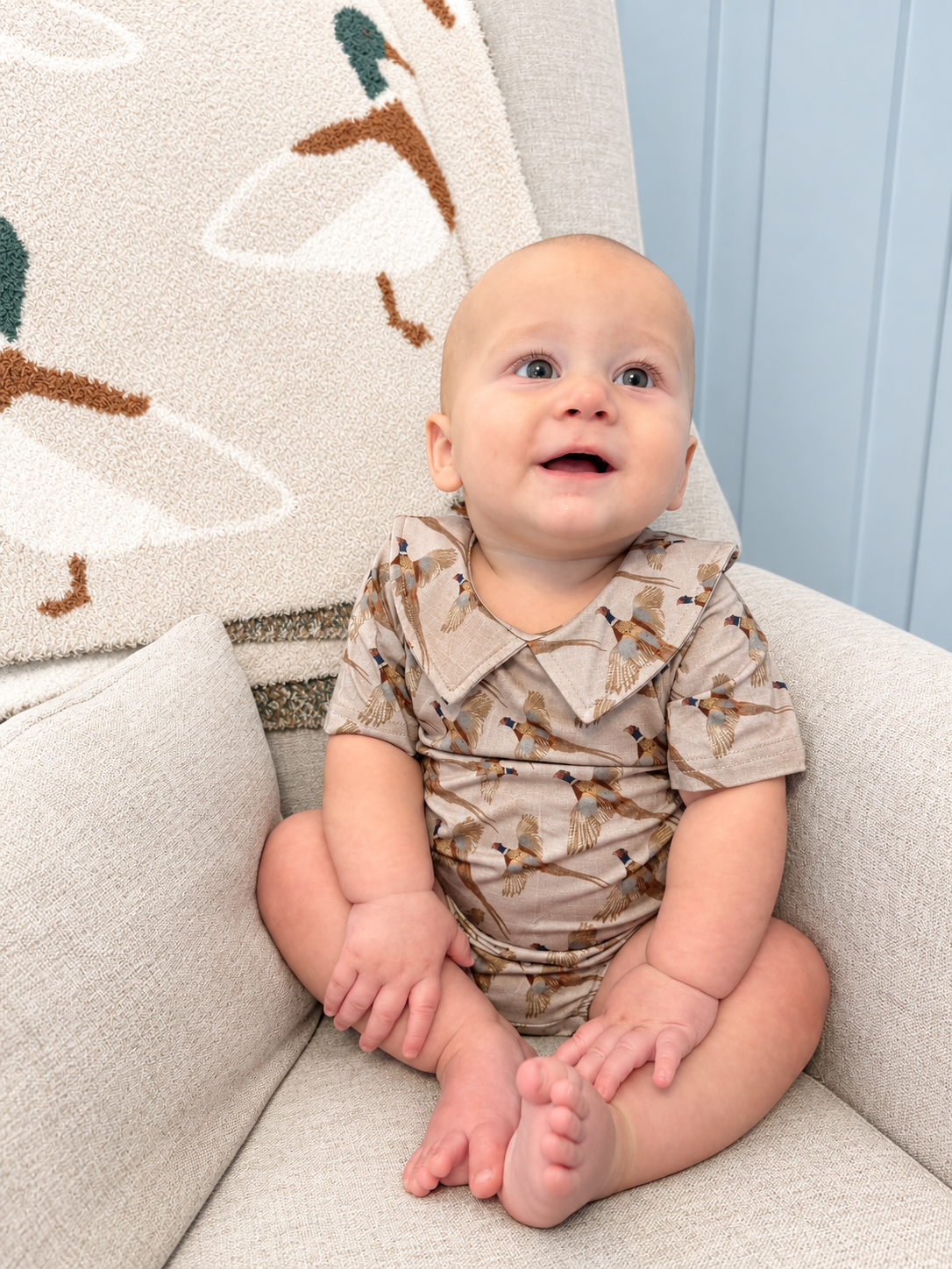 Boys Pheasant Collared bamboo bubble